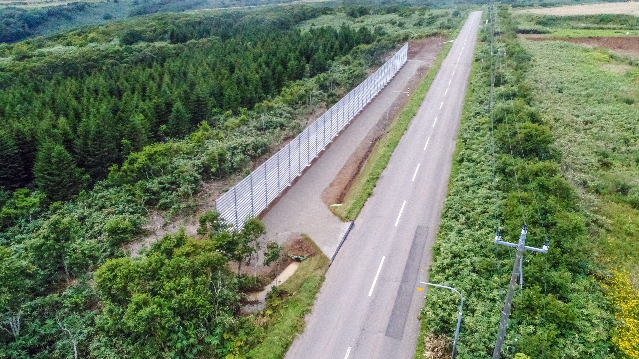 令和6年度　美川黒松内線防災安全Ｂ（雪寒）工事