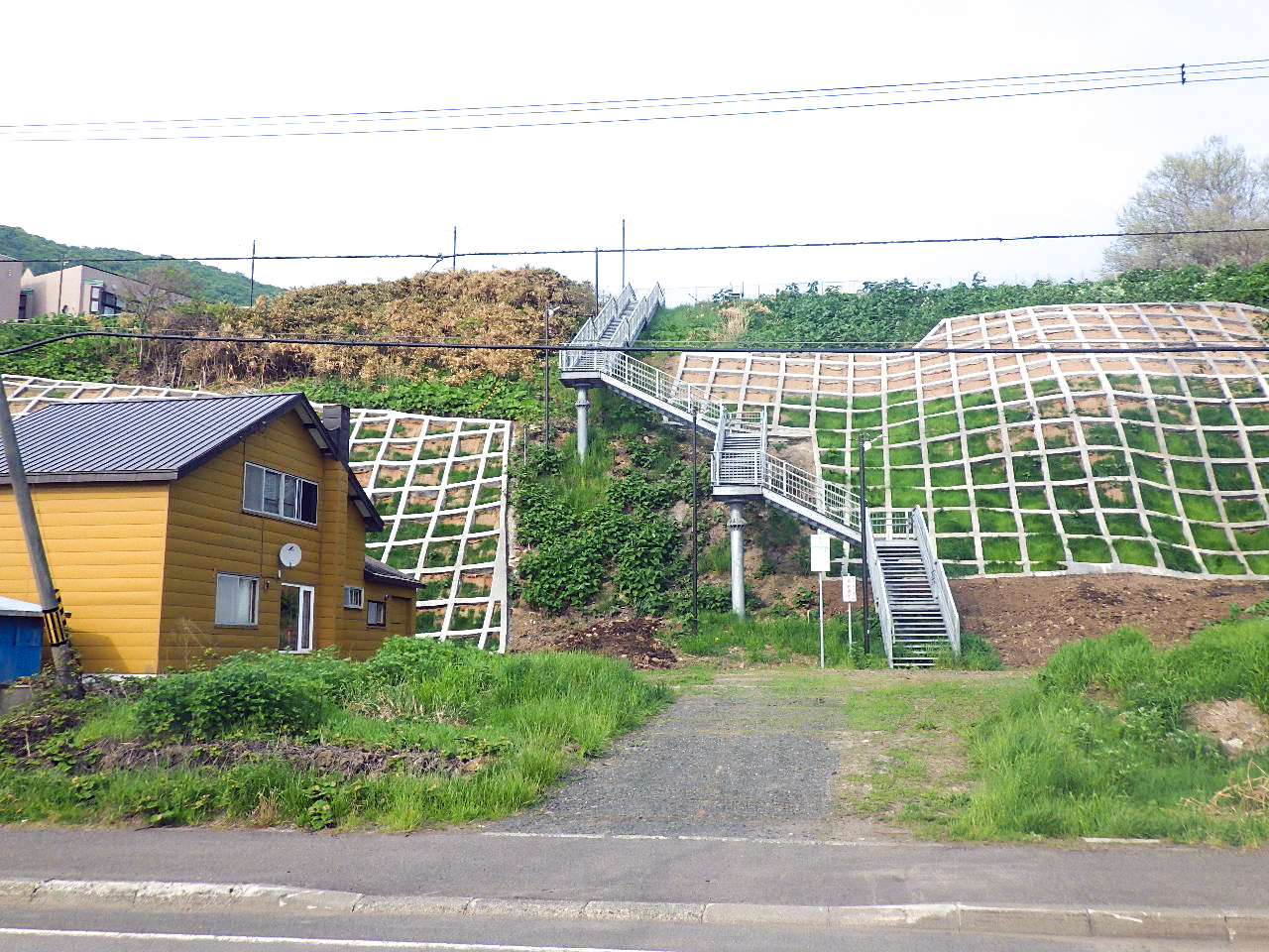 令和4年度　盃地区予防治山工事